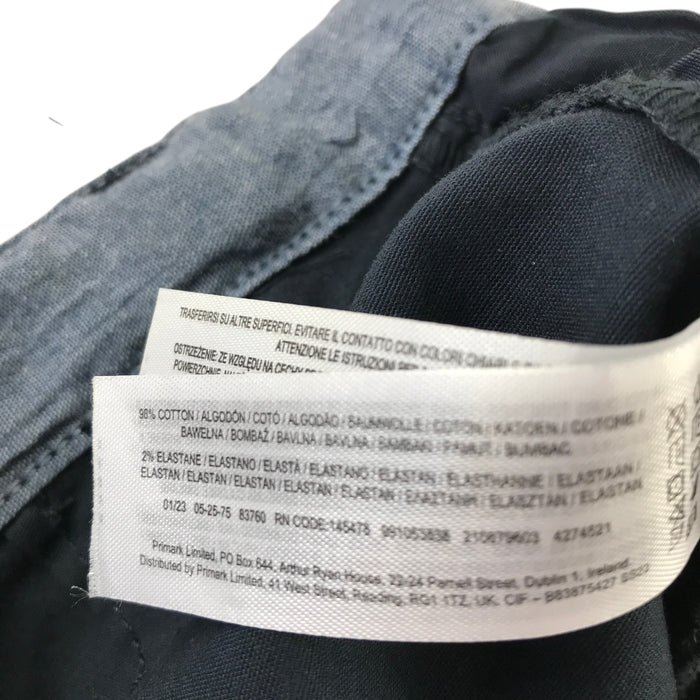Primark 11-12 years shorts bundle navy blue chinos cotton elastane