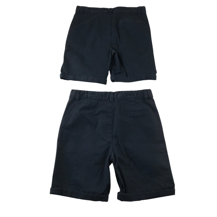 Primark 11-12 years shorts bundle navy blue chinos cotton elastane