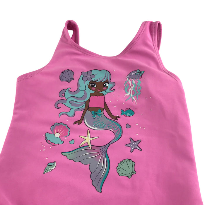 Primark 4-5 years pink mermaid swimsuit