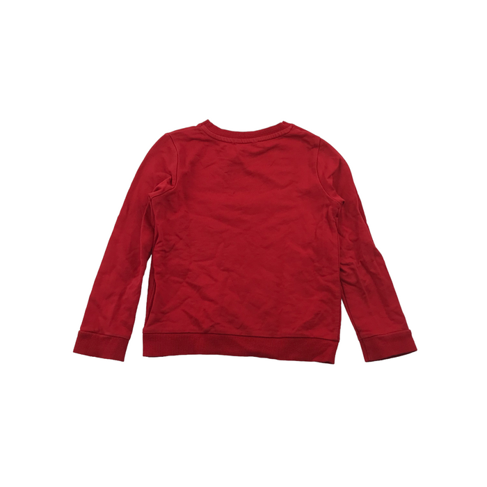 Primark 4 years red festive rudolph christmas cotton