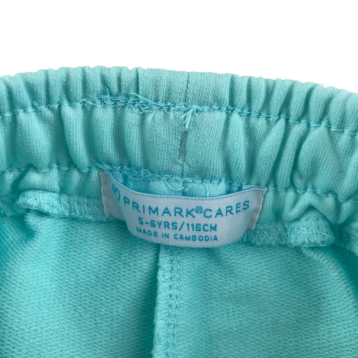 Primark 5-6 years blue jersey runner shorts