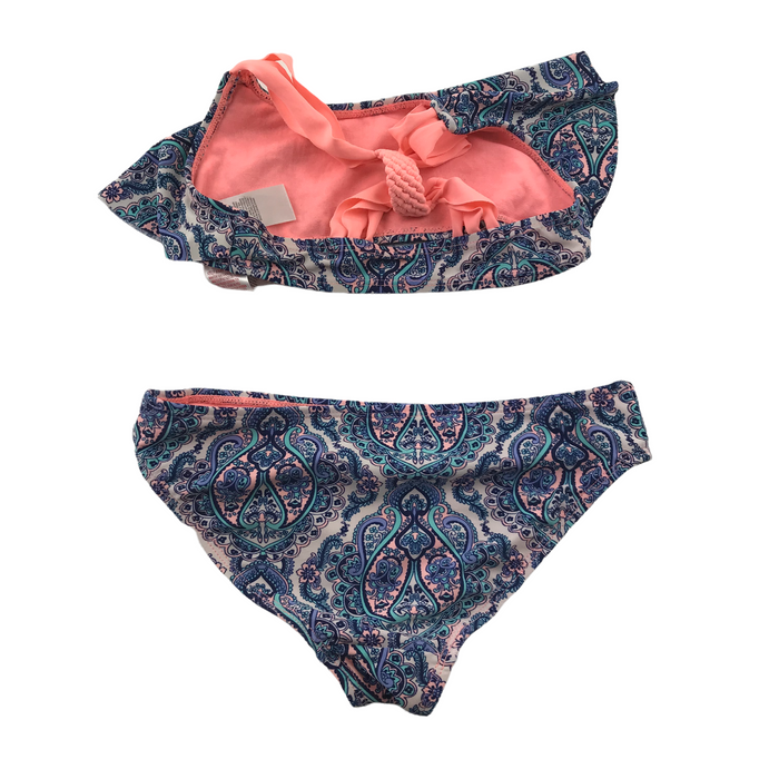 Primark 7-8 years navy blue 2-piece swimsuit