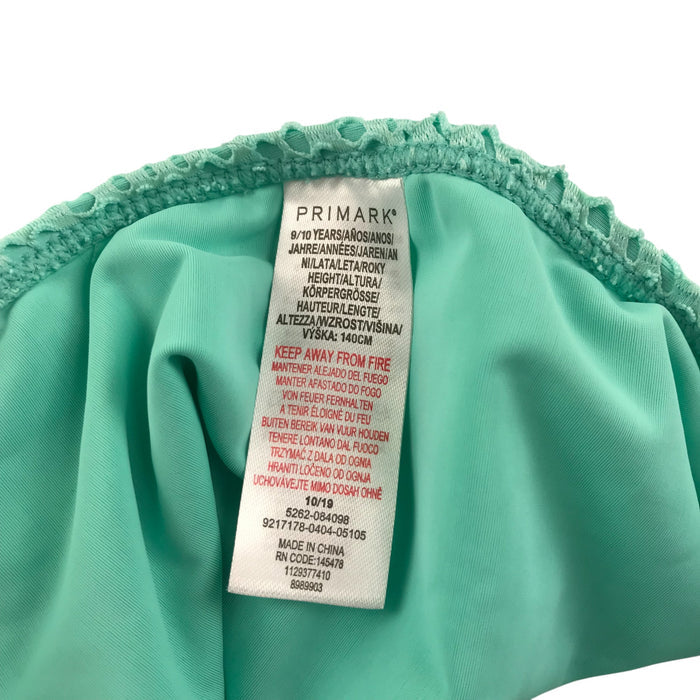 Primark 9-10 years mint 2 piece set swimsuit