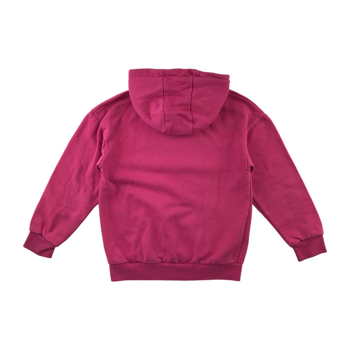 Primark 9-10 years pink urban skate print hoodie