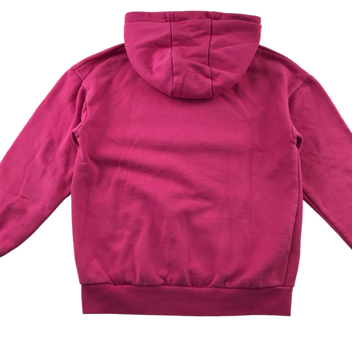 Primark 9-10 years pink urban skate print hoodie