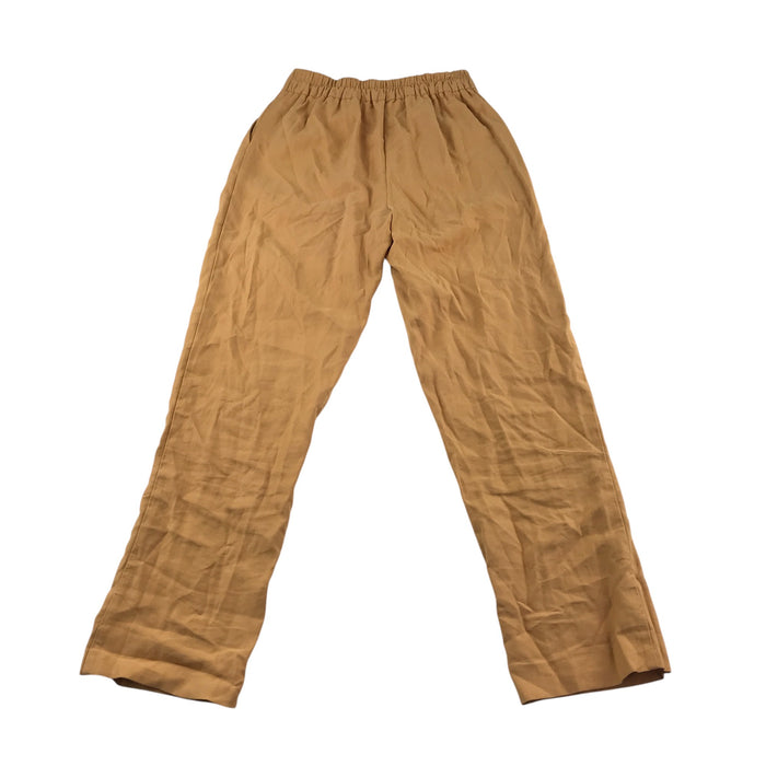 Primark womens UK 6 tan pleated joggers