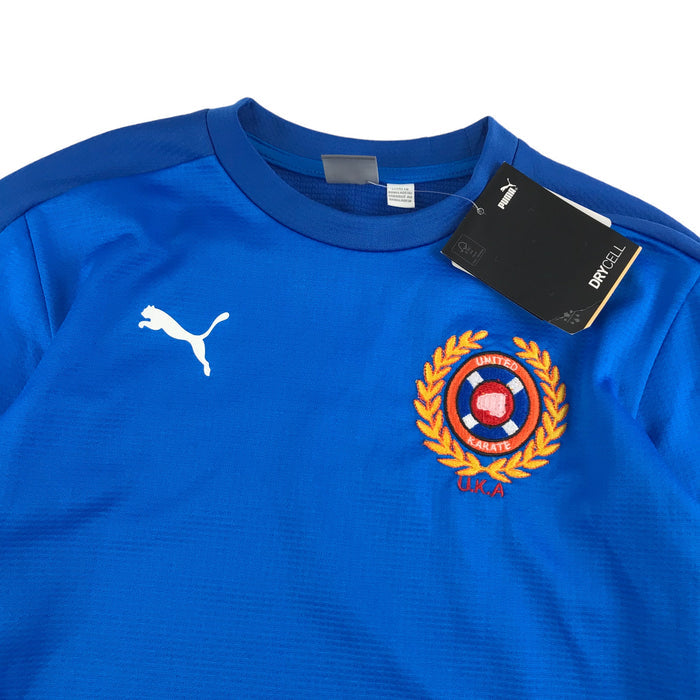 Puma 11-12 years royal blue long sleeve karate sweater