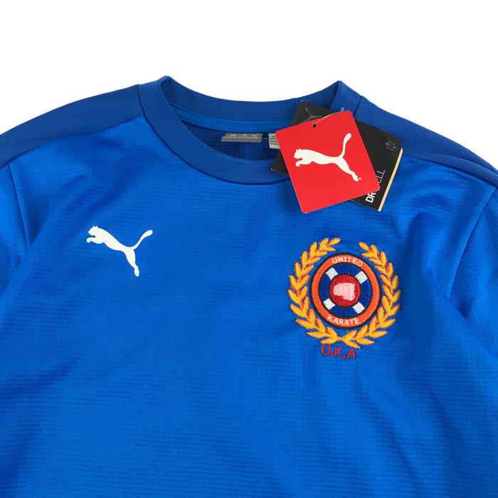 Puma 11-12 years royal blue long sleeve karate sweater