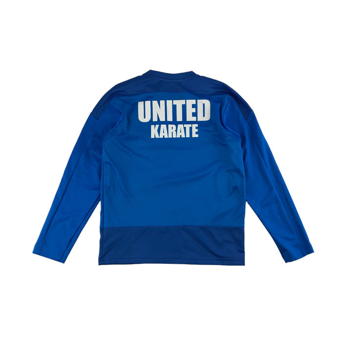 Puma 11-12 years royal blue long sleeve karate sweater