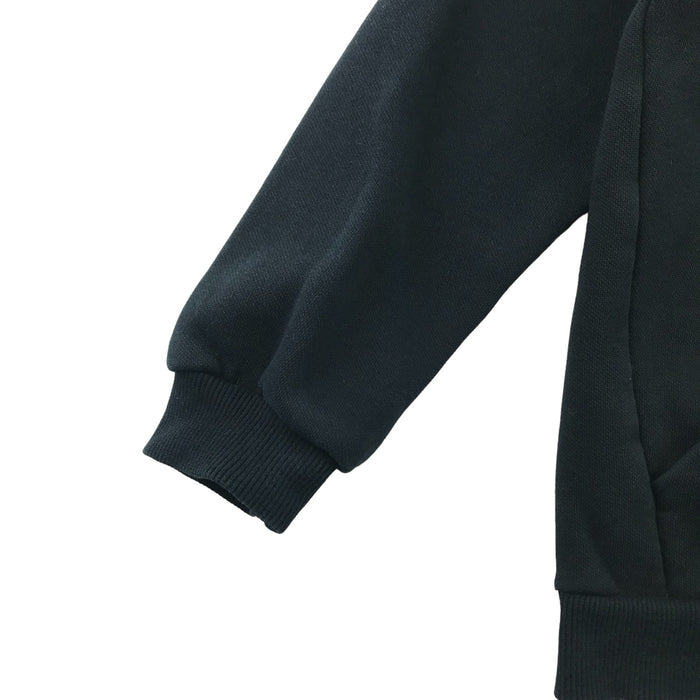 Puma 7-8 years black with logo hoodie