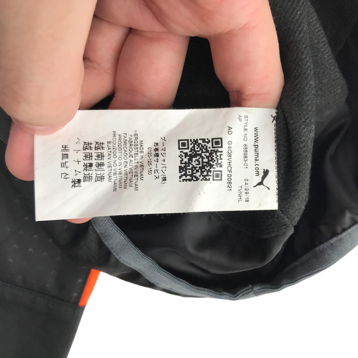 Puma 9-10 years grey sports top