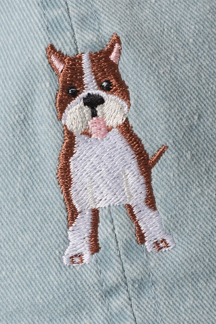 Puppy Love Embroidered Baseball Cap