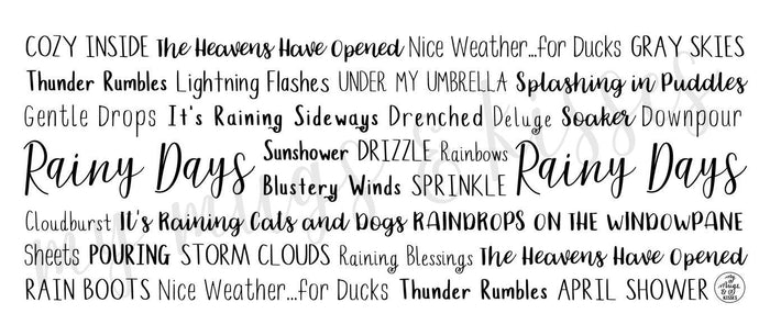 Rainy Days Mug