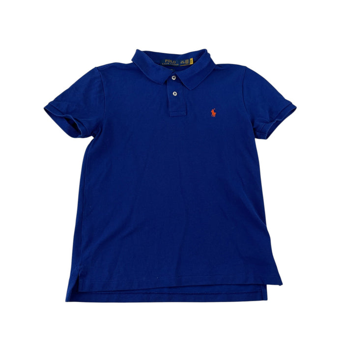 Ralph Lauren 14 years royal blue cotton polo shirt