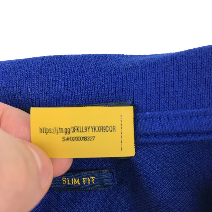 Ralph Lauren 14 years royal blue cotton polo shirt