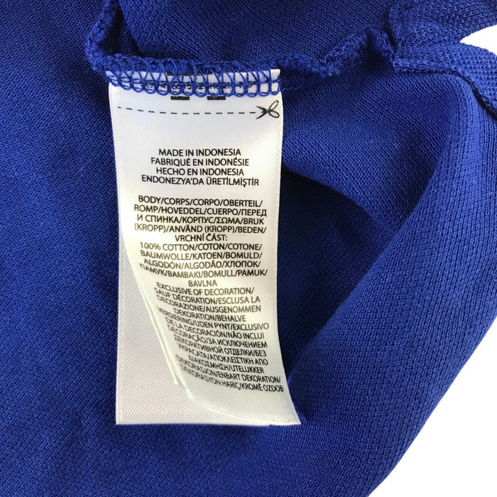 Ralph Lauren 14 years royal blue cotton polo shirt