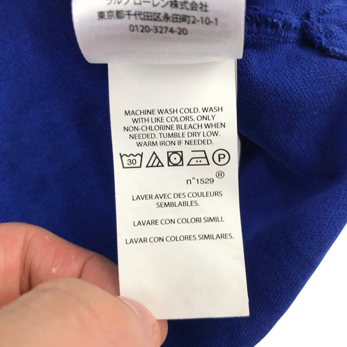 Ralph Lauren 14 years royal blue cotton polo shirt