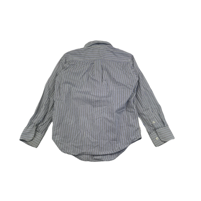 Ralph Lauren 5 years white striped shirt