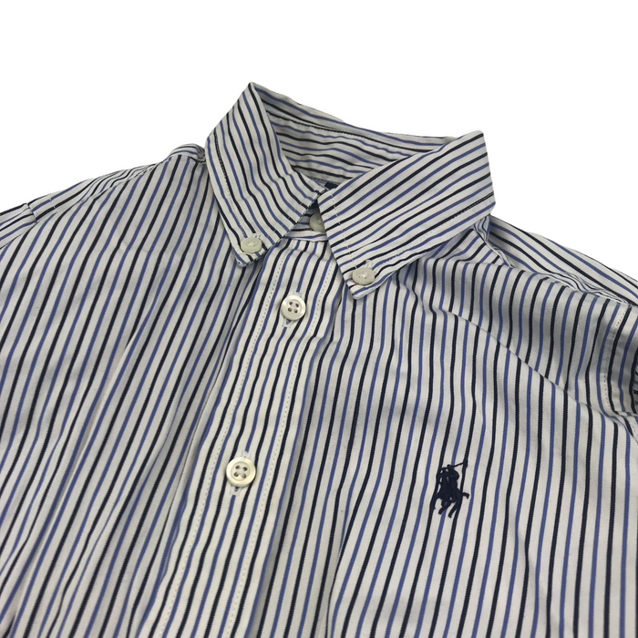 Ralph Lauren 5 years white striped shirt