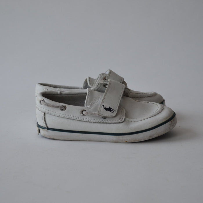 Ralph Lauren White Loafers Shoe Size 8 (jr)
