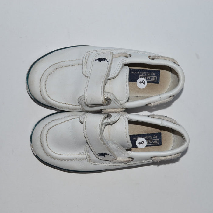 Ralph Lauren White Loafers Shoe Size 8 (jr)
