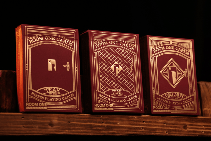 Red Roots Playing Cards - Collector's Display Set