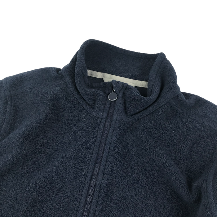 Regatta size 11 navy zipped fleece