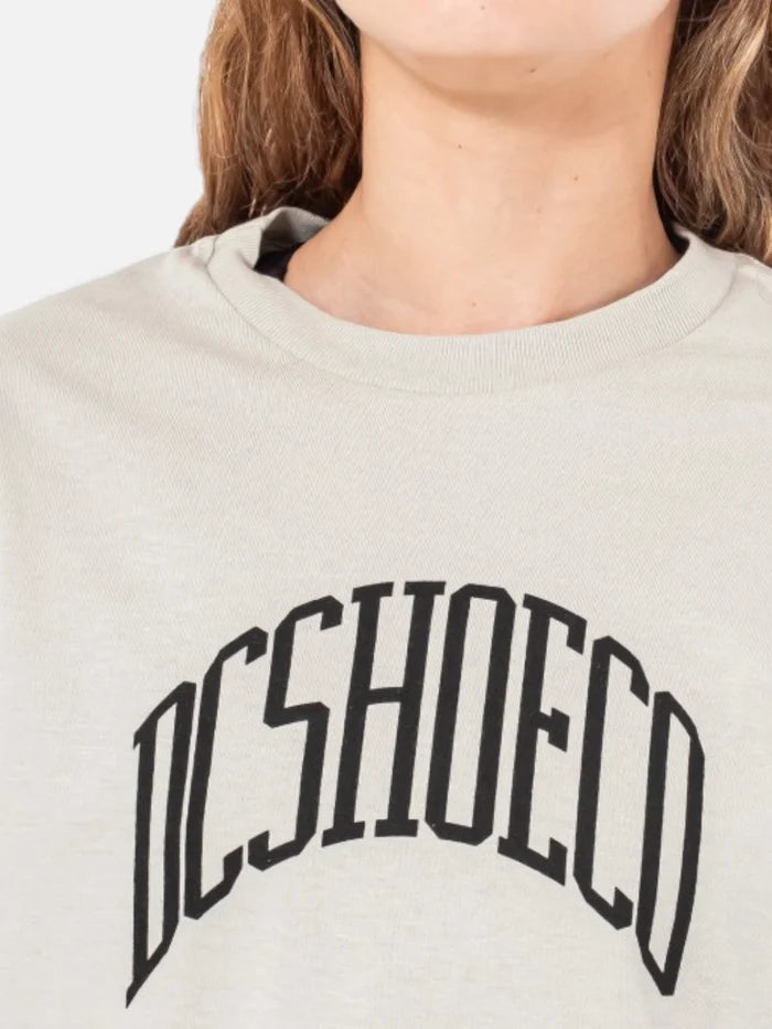 Remera DC Mujer Play On Gris