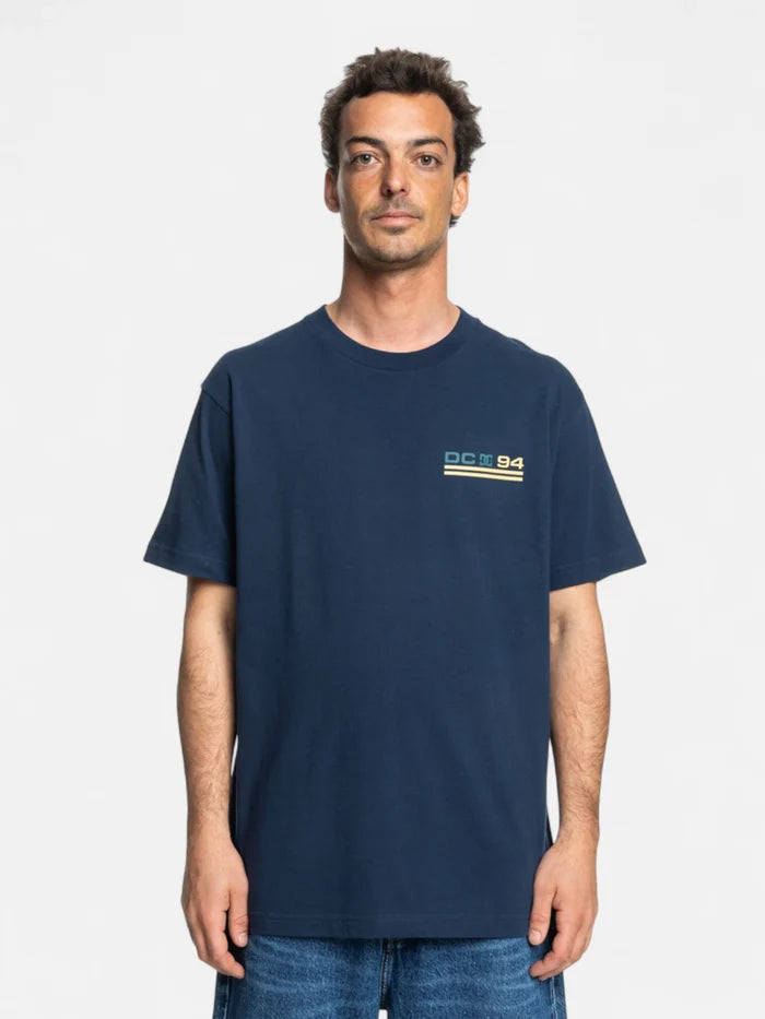 Remera DC True North LHSS Azul Marino