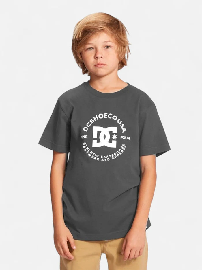 Remera Niño DC Star Pilot Gris Oscuro