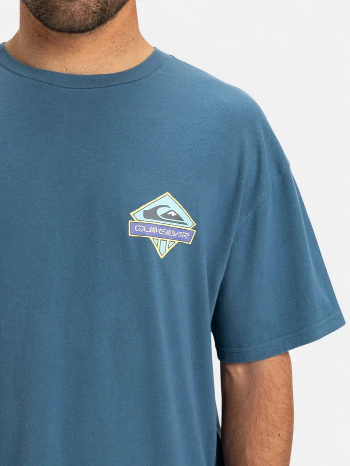 Remera Quiksilver GH QS Crystal Jet Azul