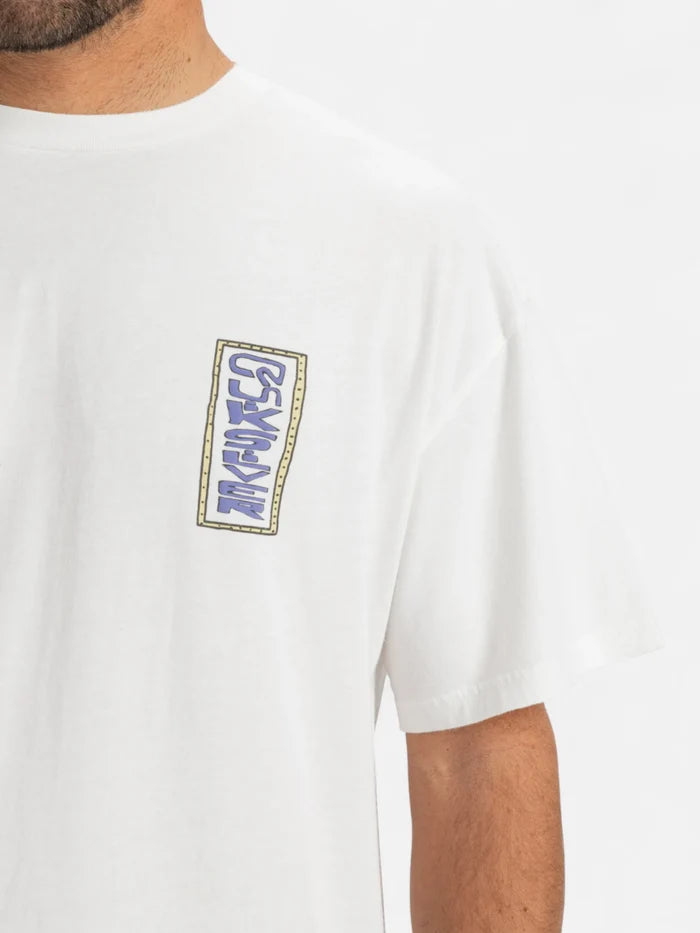 Remera Quiksilver GH QS Sunrise Bowl Blanco