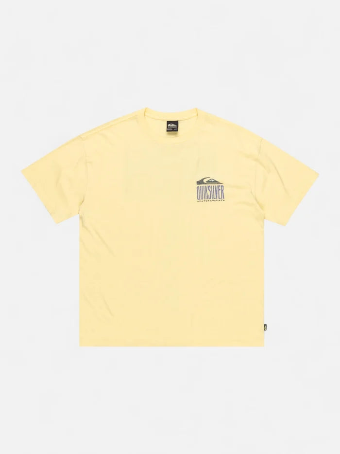 Remera Quiksilver GH QS World Force Amarillo Pastel