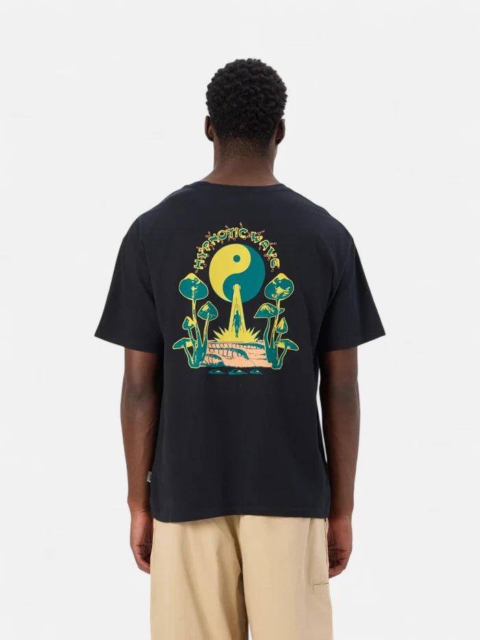 Remera Quiksilver Hypnotic Wave Negro