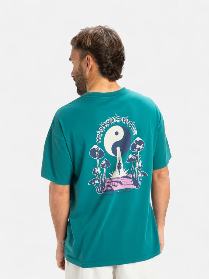 Remera Quiksilver Hypnotic Wave Verde