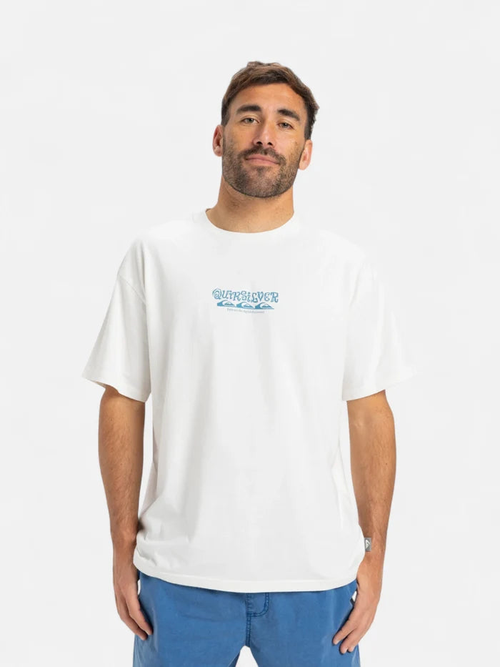 Remera Quiksilver Tree Connection Blanco