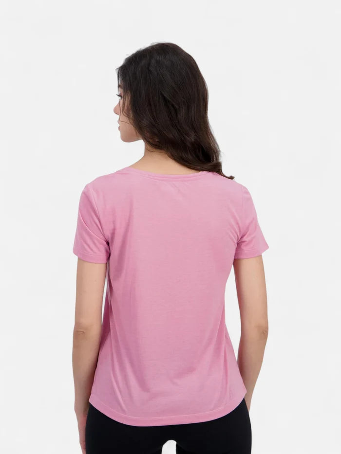 Remera Roxy Mujer Surfclassic Rosa