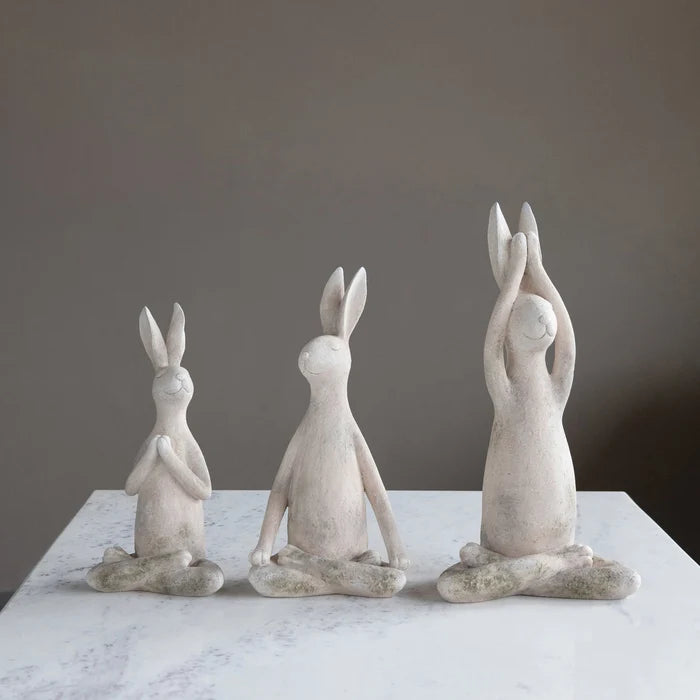 Resin Yoga Rabbit