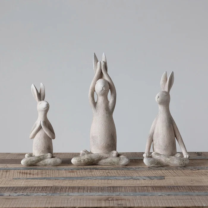 Resin Yoga Rabbit
