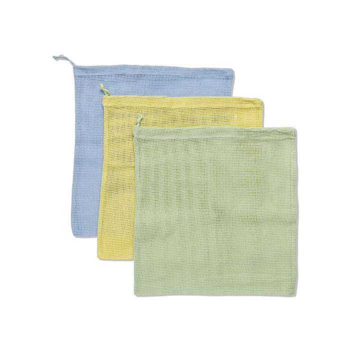 Reusable Cotton Produce Bags - set of 3