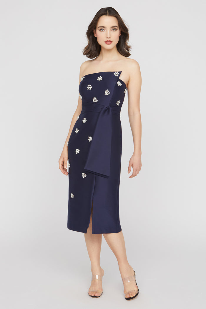 Ria Embellished Midi Dress