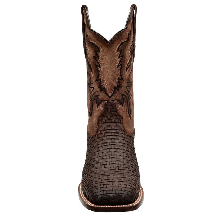 Rio Grande Bowie Petatillo Leather Square Toe Boots