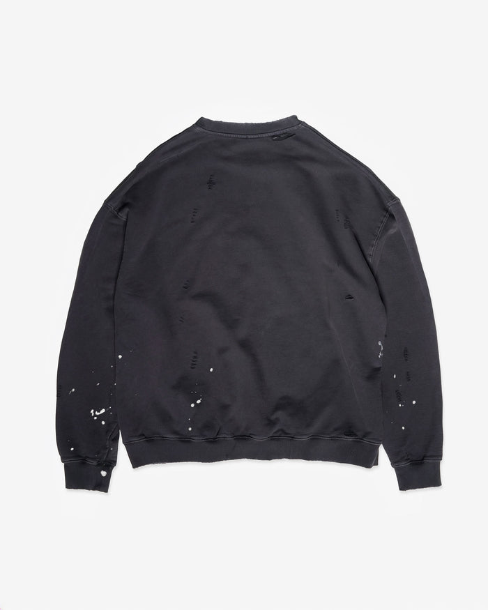 RIPPER CREWNECK - FADED BLACK | Back