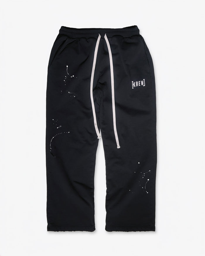 RIPPER SWEATS - WASHED BLACK | Front