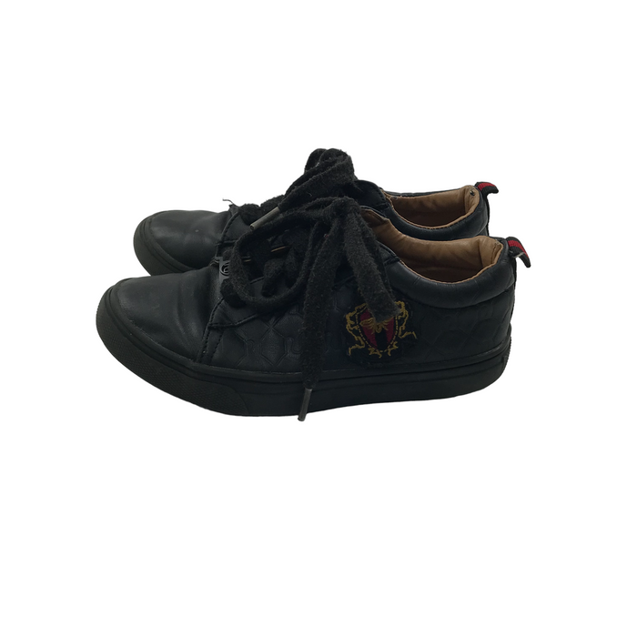 River Island size UK 11 (jr) black Harry Potter trainers