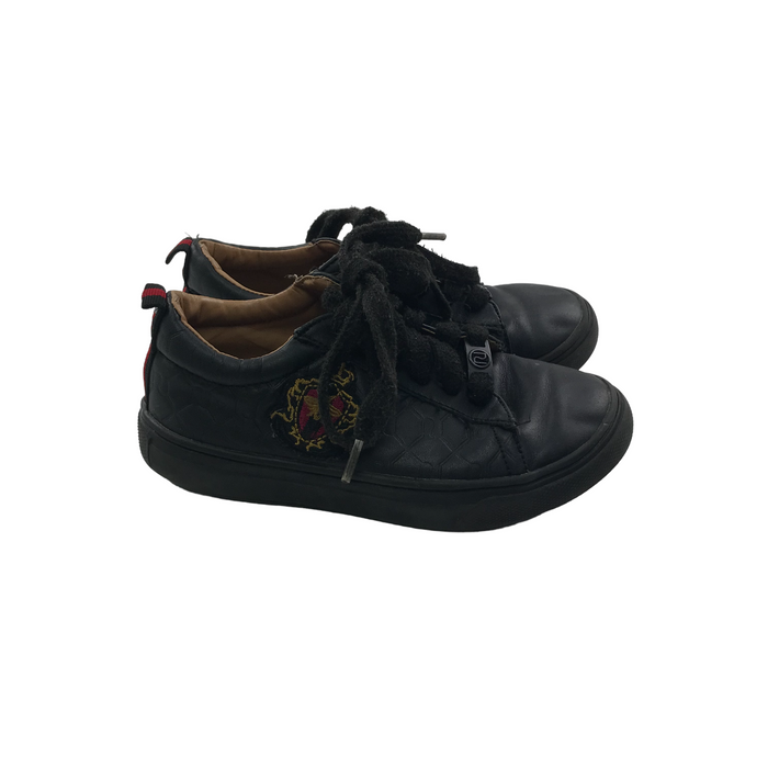 River Island size UK 11 (jr) black Harry Potter trainers