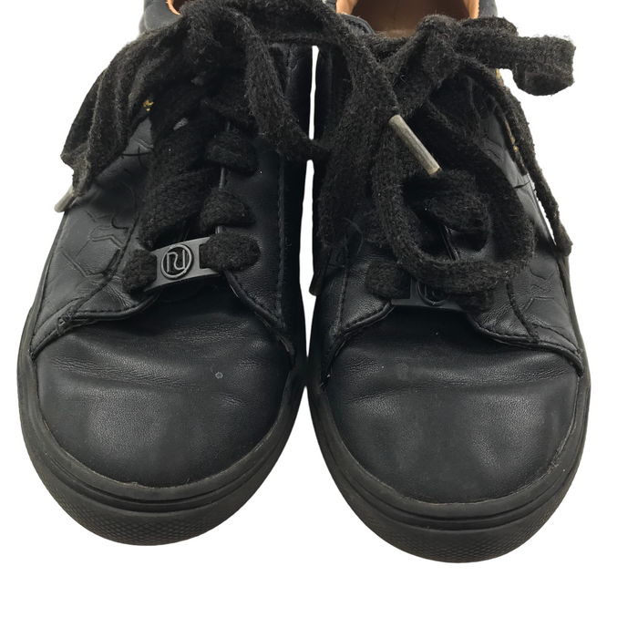 River Island size UK 11 (jr) black Harry Potter trainers