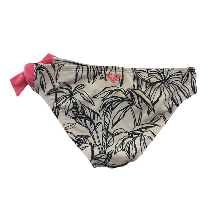 Roxy 8-9 years black white 2-piece swimsuit