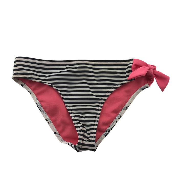 Roxy 8-9 years black white 2-piece swimsuit