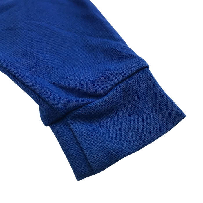 Royal blue unisex crew neck sweatshirt school jumper
